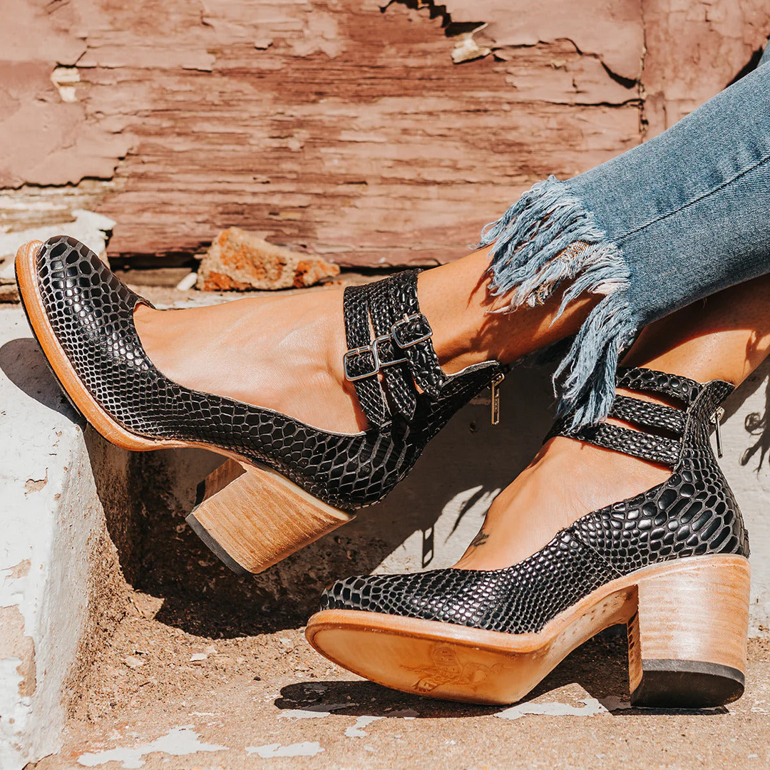 Delaney Comfort Block Heels