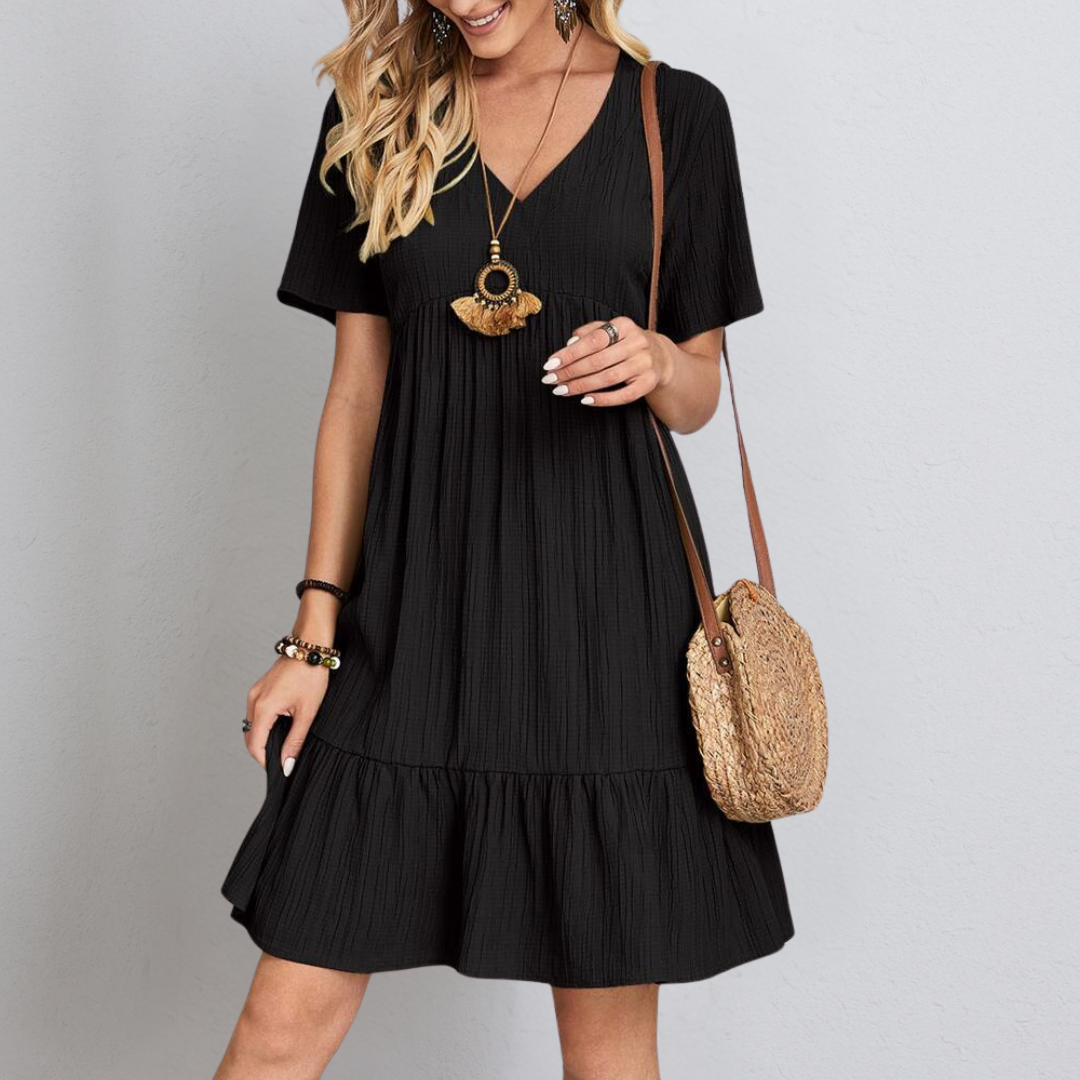 Daphne Flowy Comfort Midi Dress