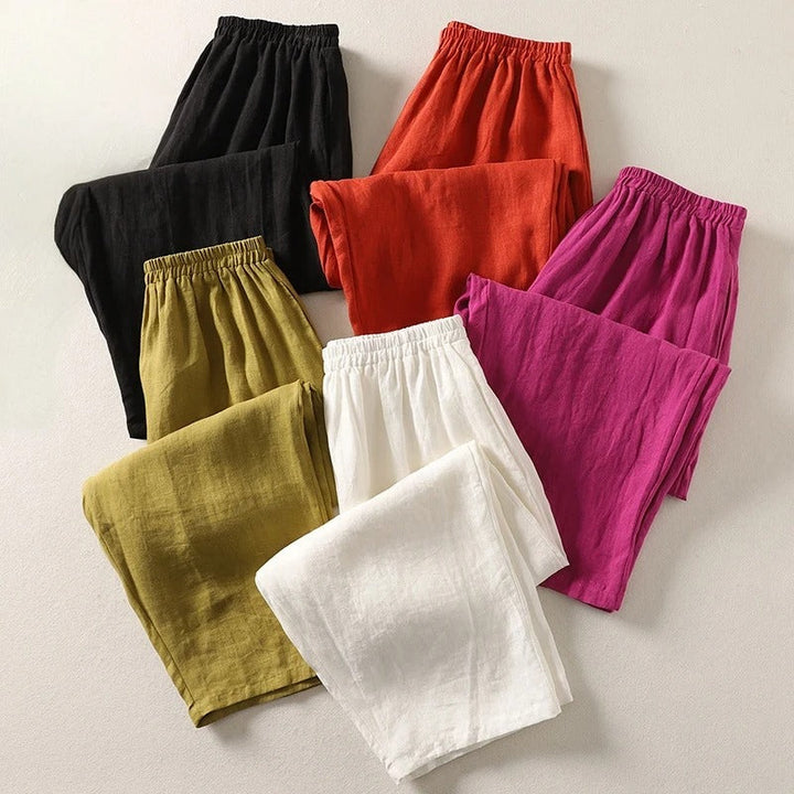 Calora Relaxed Linen Trousers