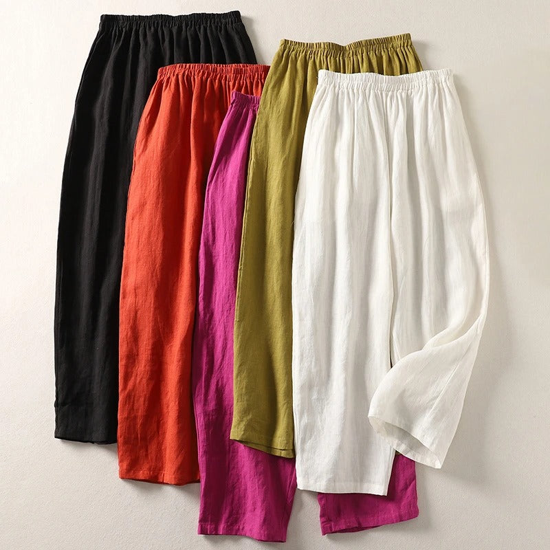Calora Relaxed Linen Trousers