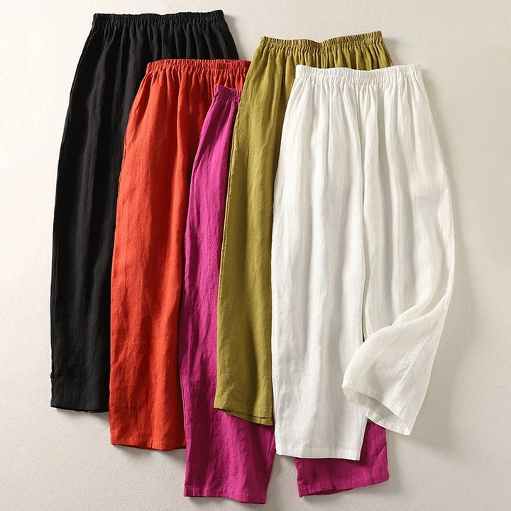 Calora Relaxed Linen Trousers