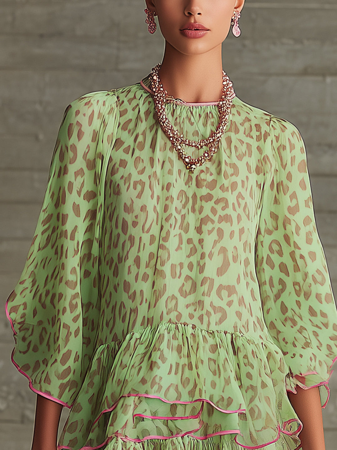 Zerina Wild Ruffle Mini Dress