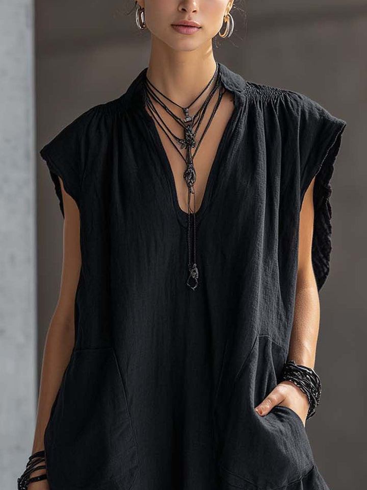 Nerelle Lace Pocket Mini Dress