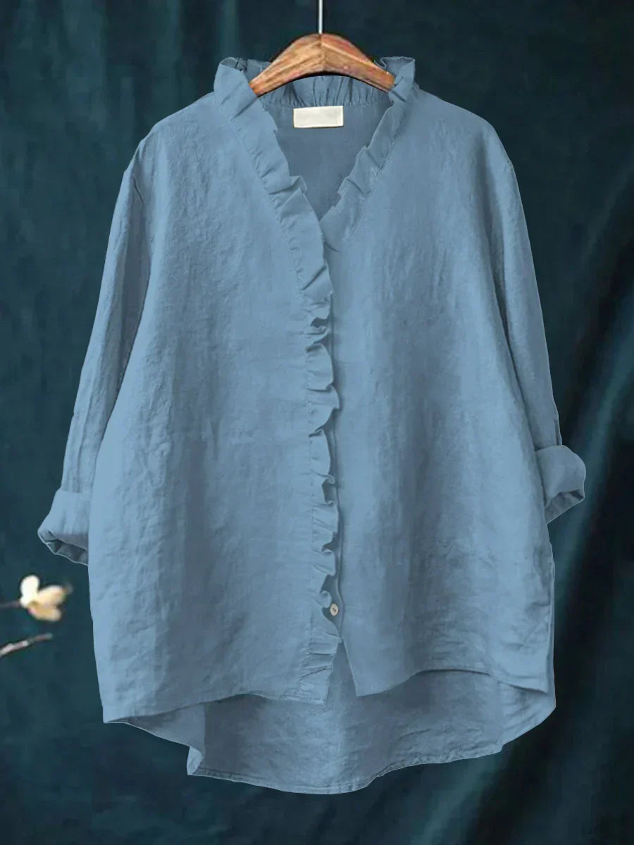 Elira Ruffle Soft Blouse