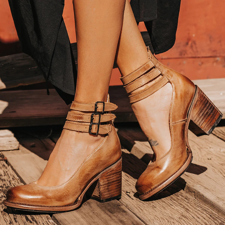 Delaney Comfort Block Heels