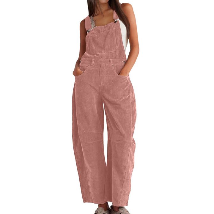 Ethina Stylish Barrel Wide Leg Overall Jumpsuit