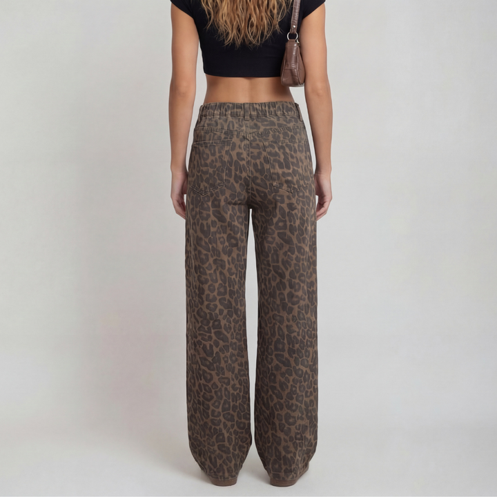 Savrienne Wildline Wide-Leg Pants