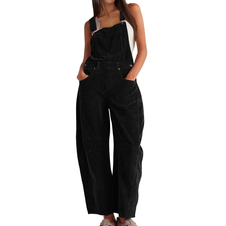 Ethina Stylish Barrel Wide Leg Overall Jumpsuit