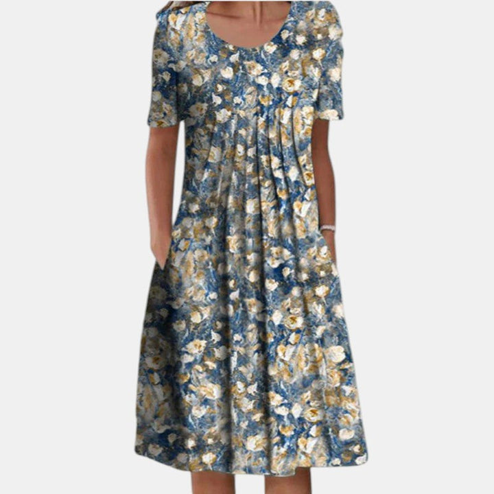 Lunara Cotton Flow Dress