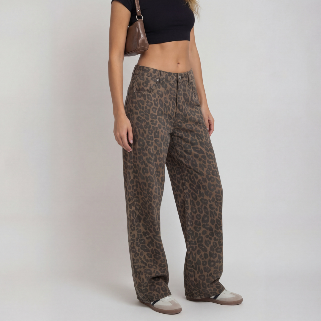 Savrienne Wildline Wide-Leg Pants