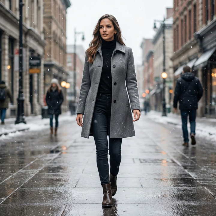 Nordelle Classic A-Line Coat