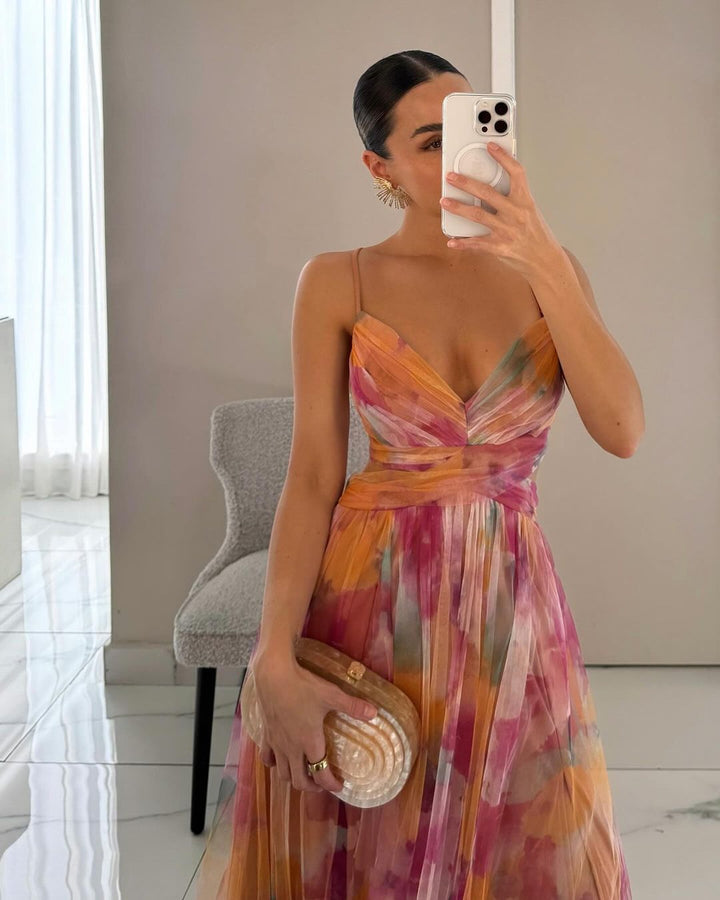 Velmira Floral Flow Maxi Dress