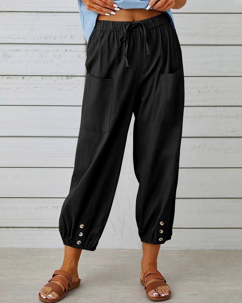 Elarisse Sculpt High-Waist Trousers