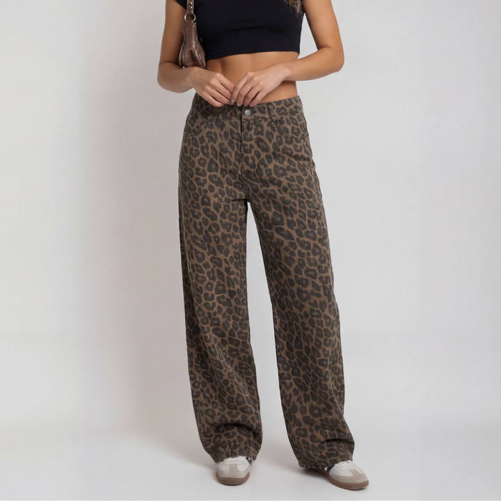 Savrienne Wildline Wide-Leg Pants