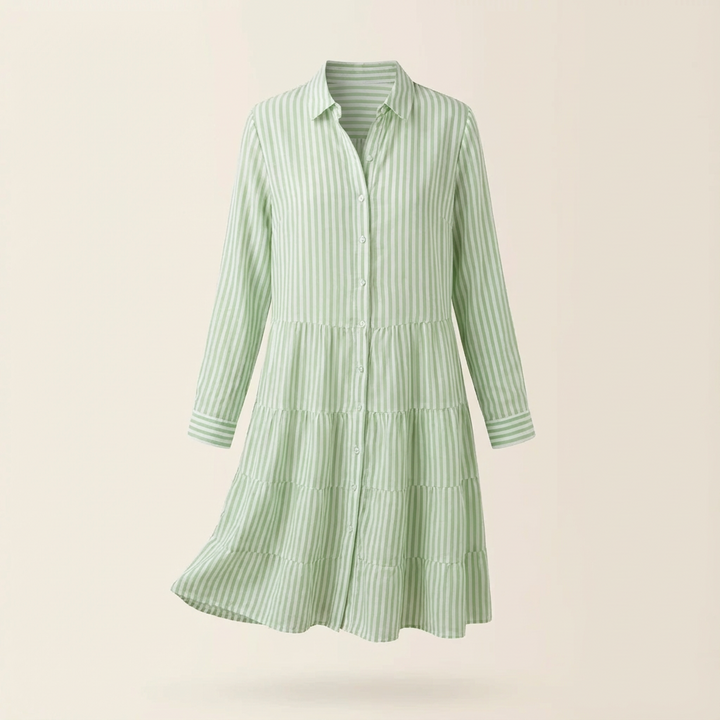 Sunlit Stripes Dress