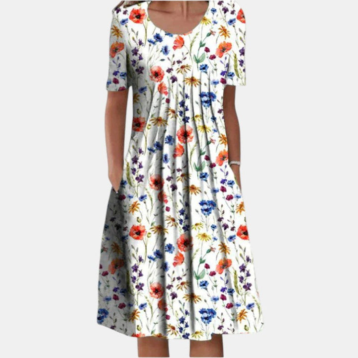 Lunara Cotton Flow Dress