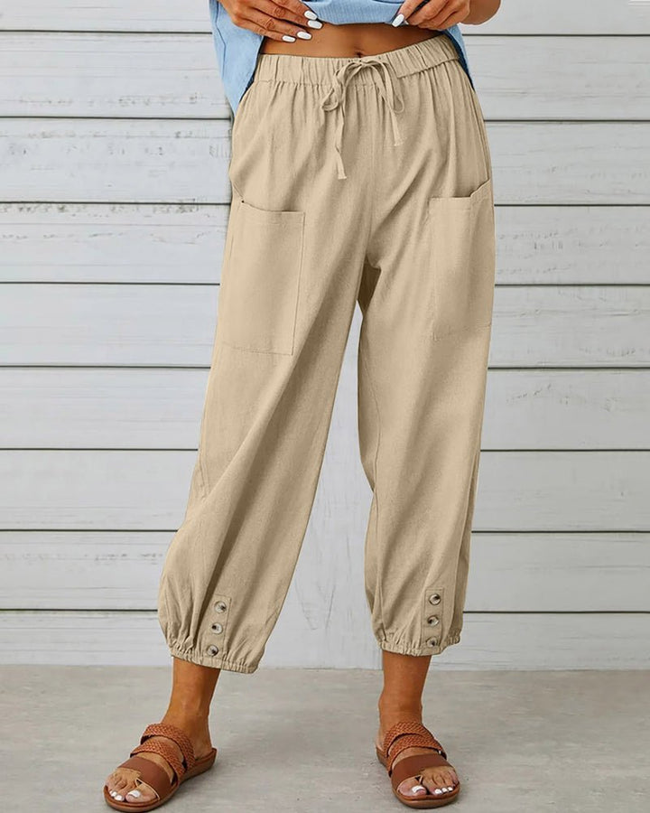 Elarisse Sculpt High-Waist Trousers