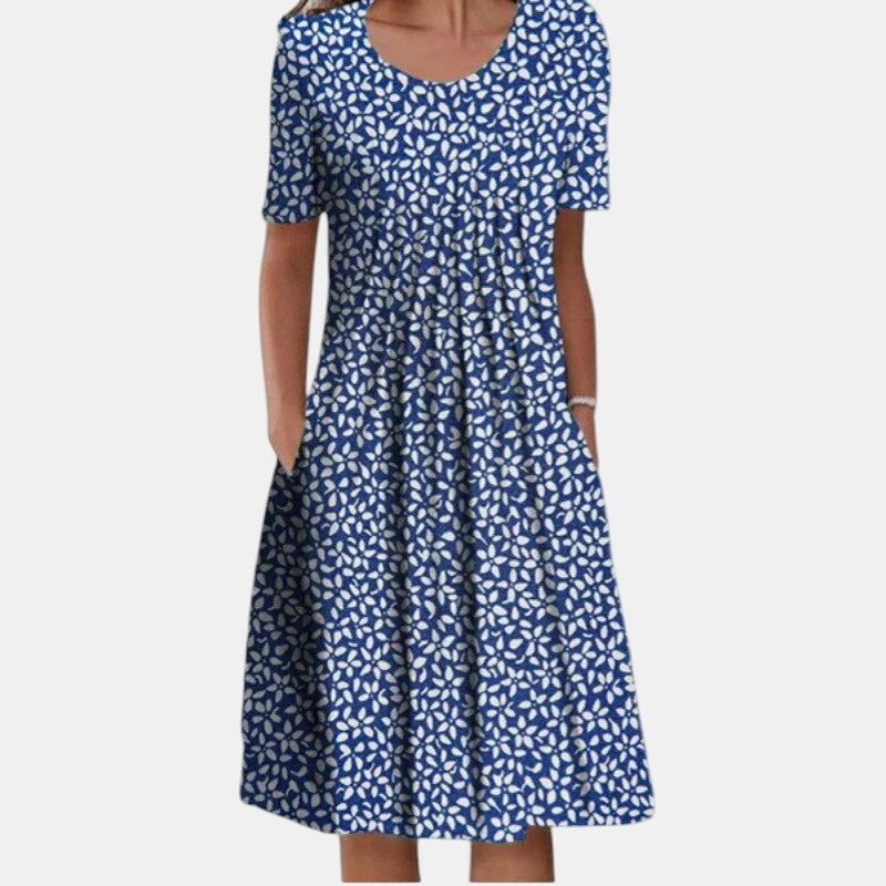 Lunara Cotton Flow Dress
