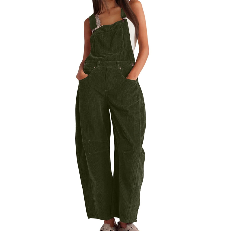 Ethina Stylish Barrel Wide Leg Overall Jumpsuit