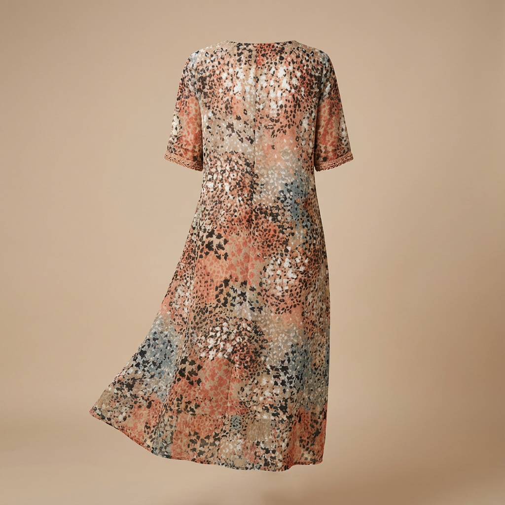 AzureWave Midi Dress