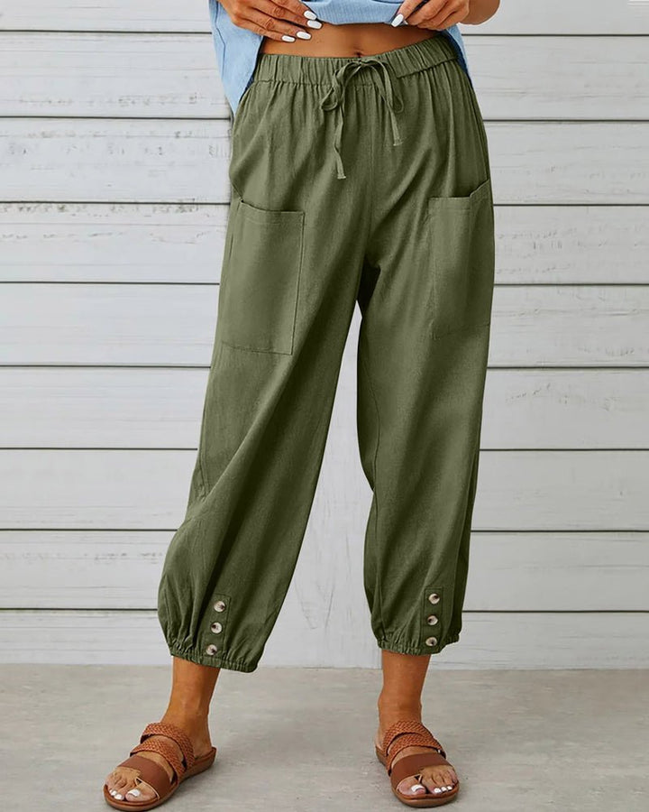 Elarisse Sculpt High-Waist Trousers