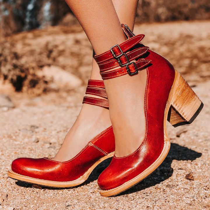 Delaney Comfort Block Heels