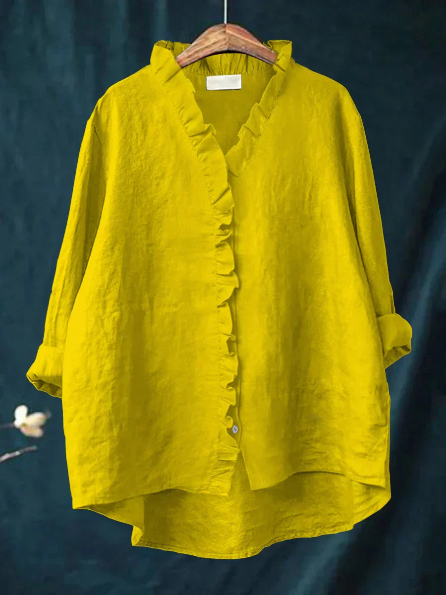 Elira Ruffle Soft Blouse
