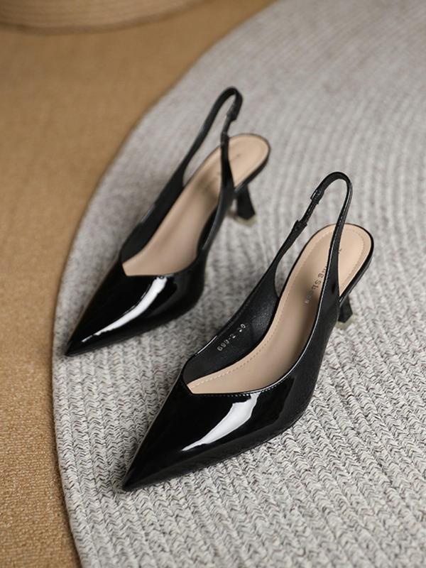 Selmira Pointed Slingback Heels