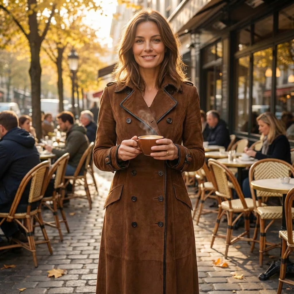 Aurielle Luxe Trench