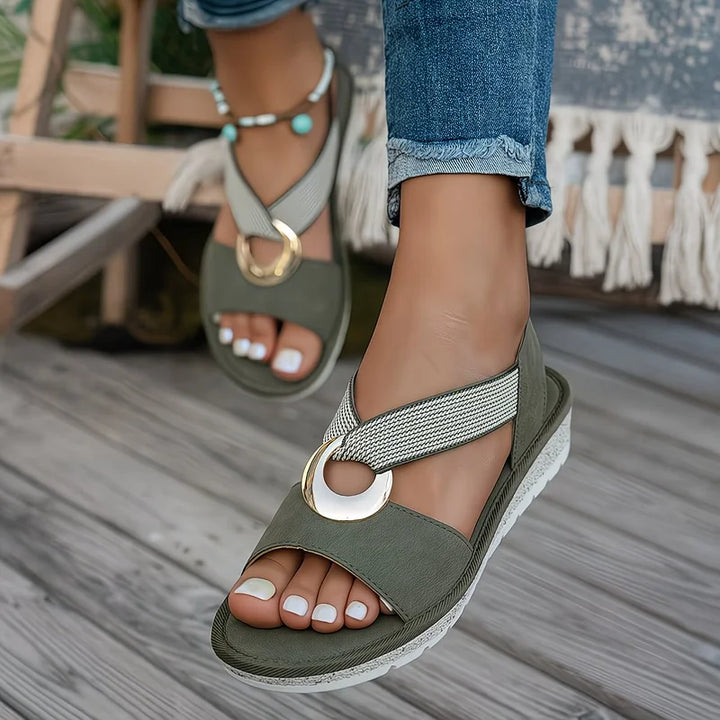 Caelira Ring Detail Sandals