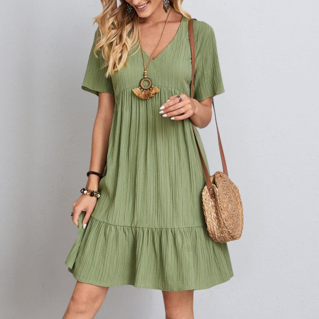 Daphne Flowy Comfort Midi Dress