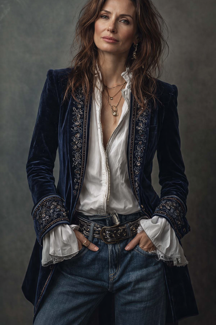 EverAura Wrap-Front Knit