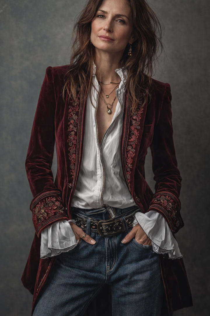 EverAura Wrap-Front Knit