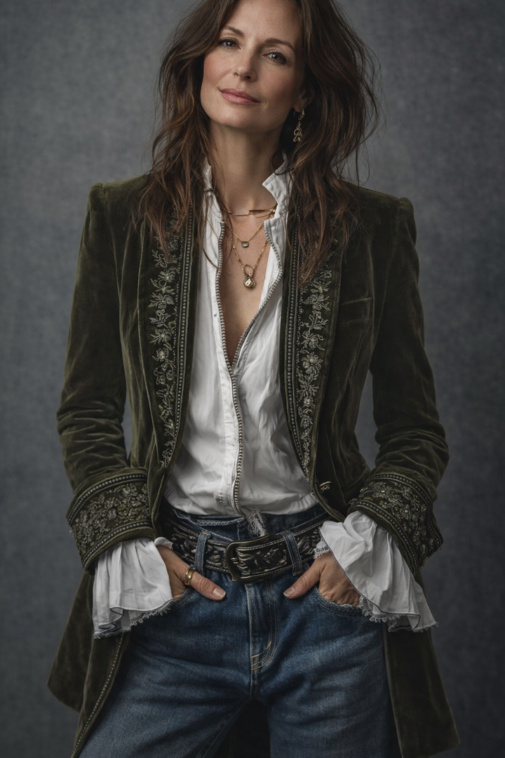 EverAura Wrap-Front Knit