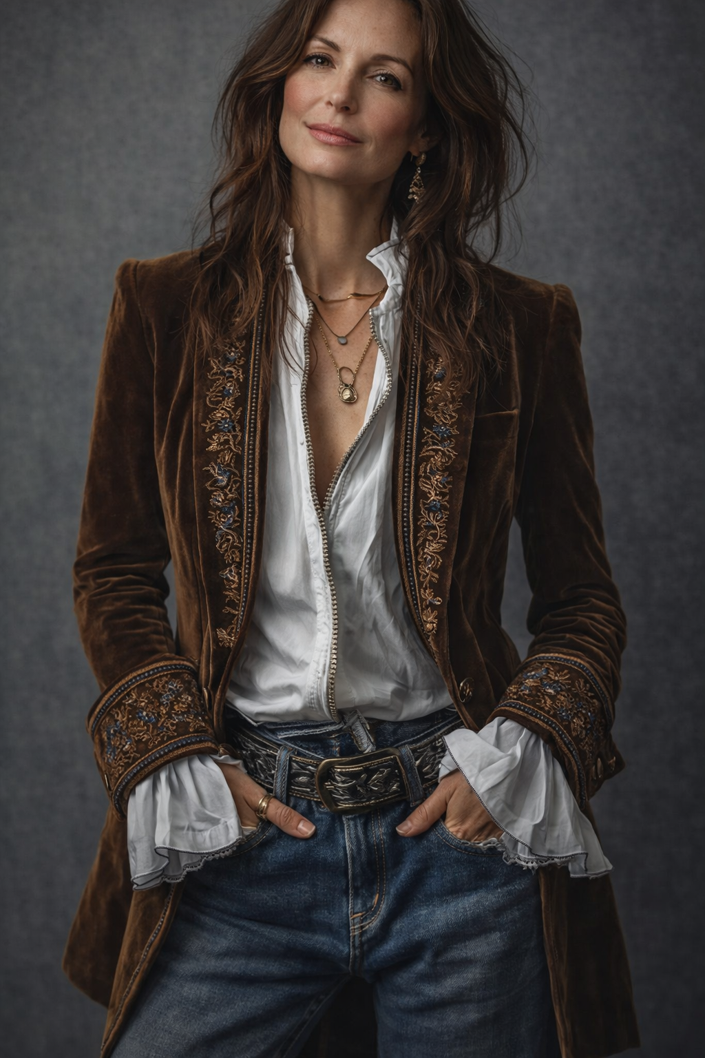 EverAura Wrap-Front Knit