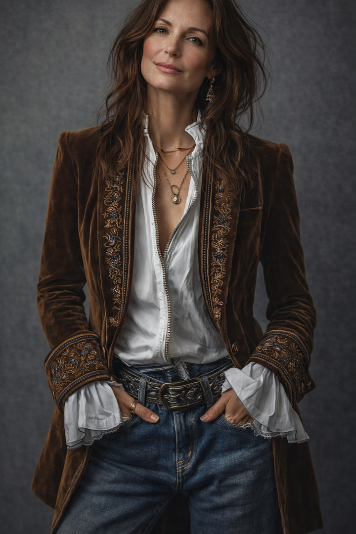 EverAura Wrap-Front Knit