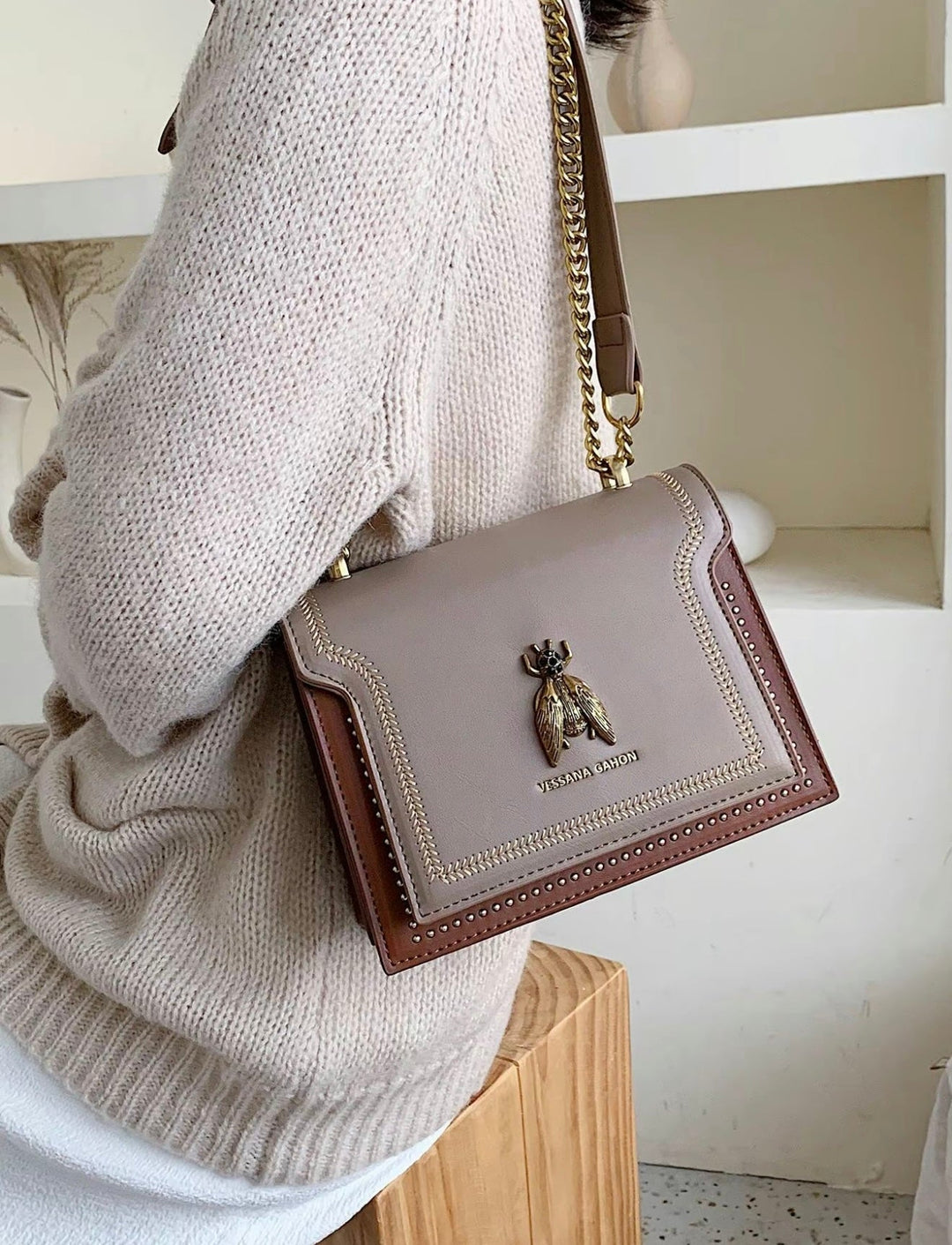 Simoré LuxeChain Shoulder Bag