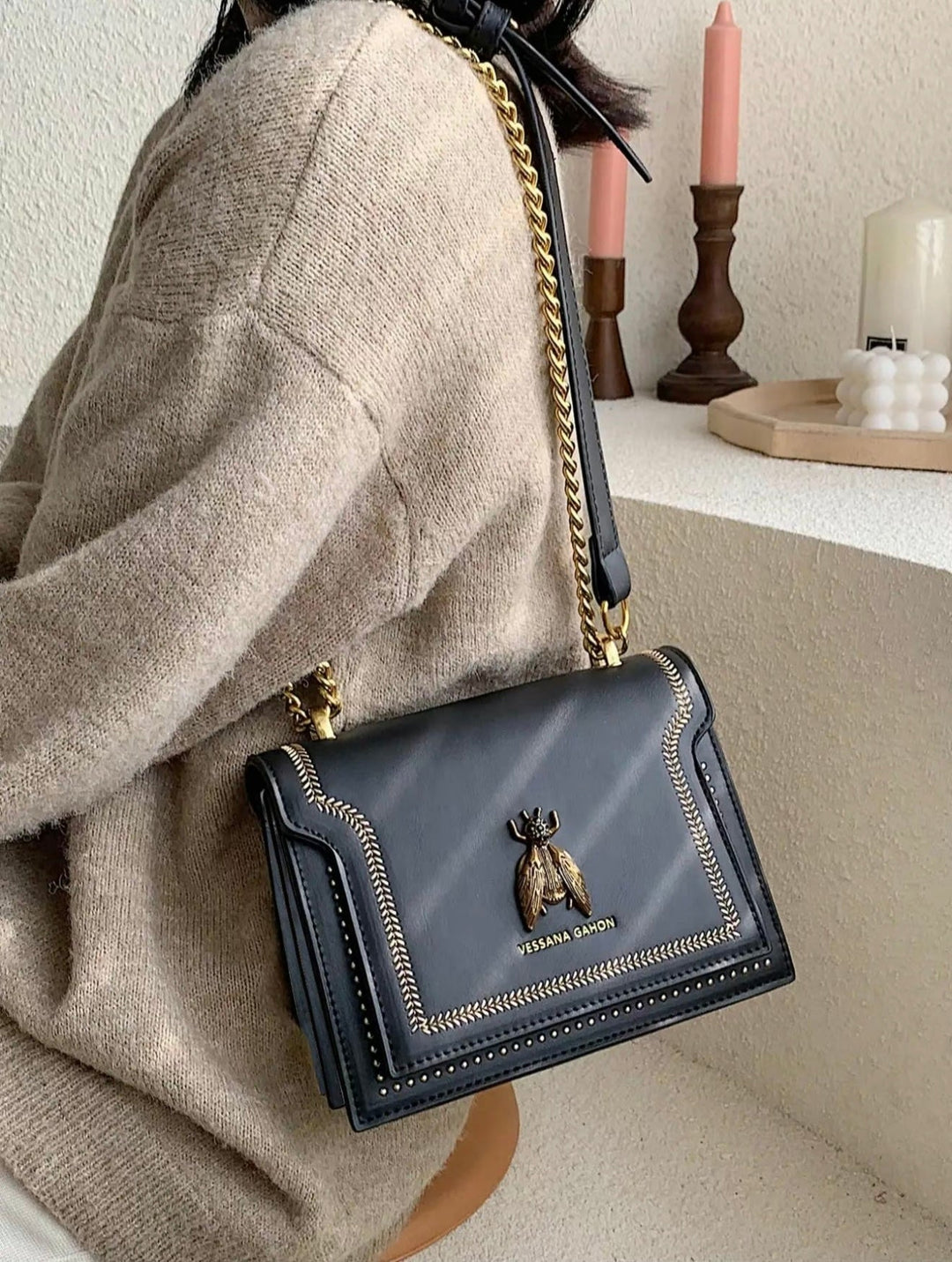 Simoré LuxeChain Shoulder Bag