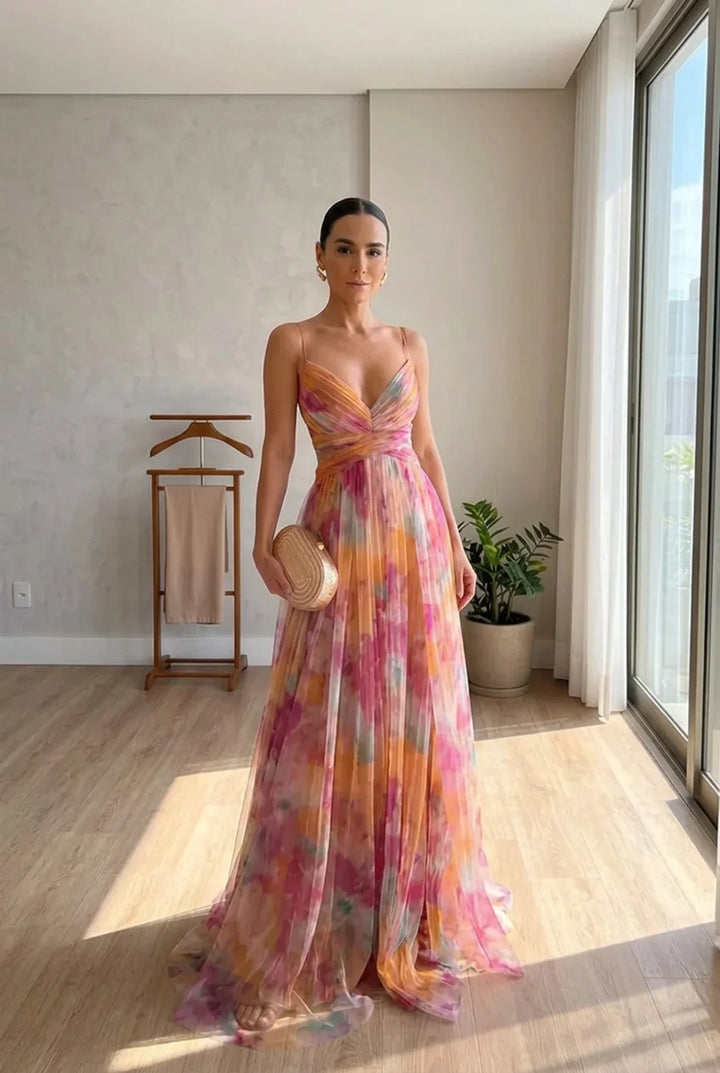 Velmira Floral Flow Maxi Dress