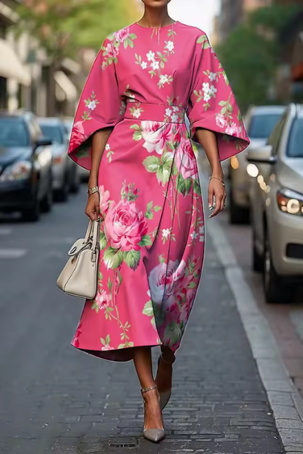 Elowen Floral Elegance Dress