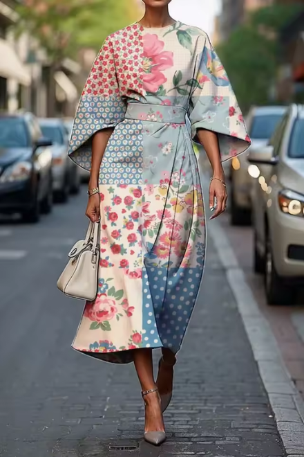 Elowen Floral Elegance Dress