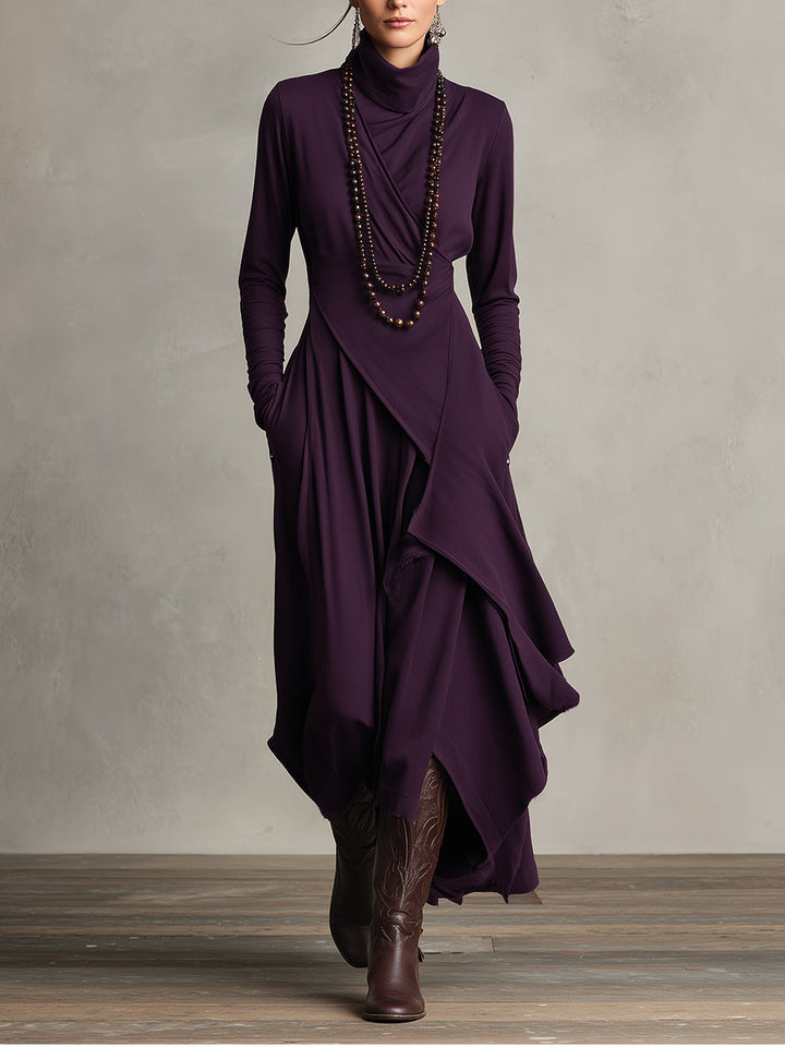 Marivelle Drape Maxi Dress