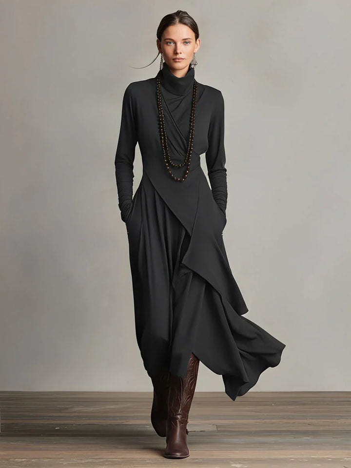Marivelle Drape Maxi Dress