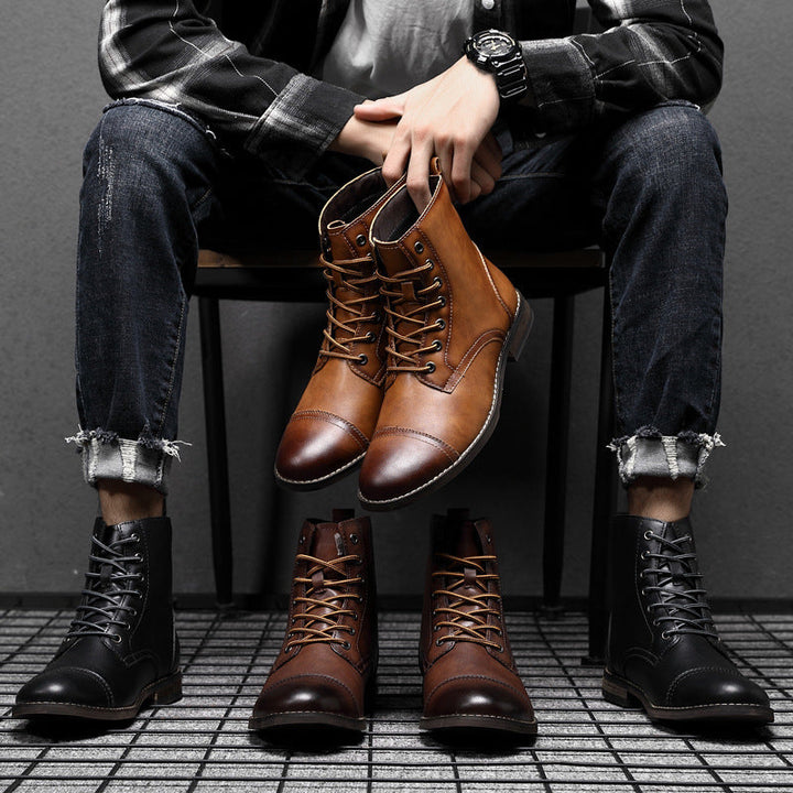 Victor | Rugged Ankle Boots