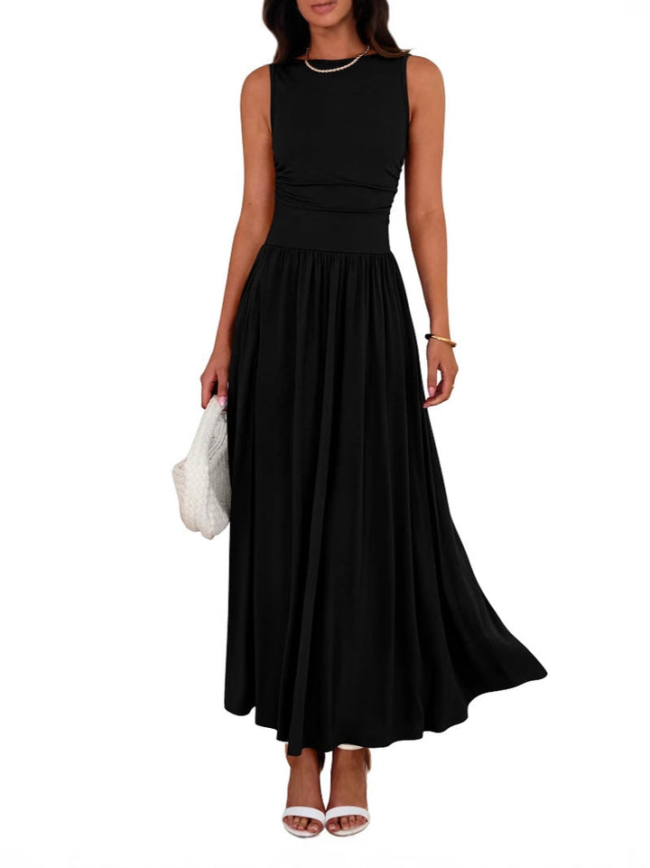 EMMA High-Waisted Maxi Dress