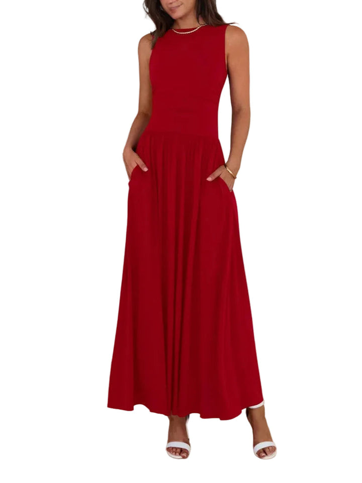 EMMA High-Waisted Maxi Dress