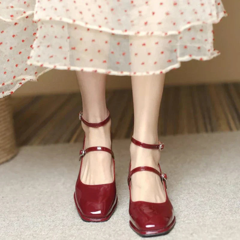 Aurielle Ankle Strap Heels