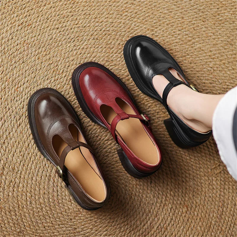 Veloria Chunky Pumps mary janes