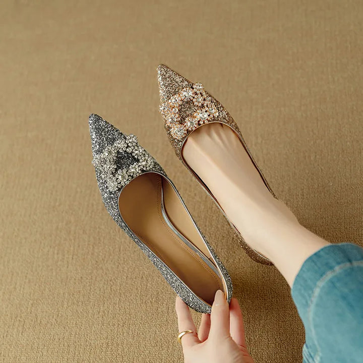 Lumina Glitter Pumps