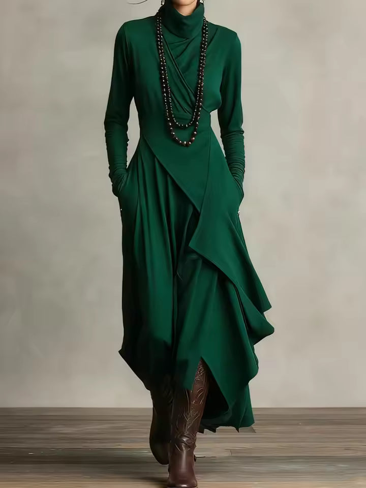 Marivelle Drape Maxi Dress